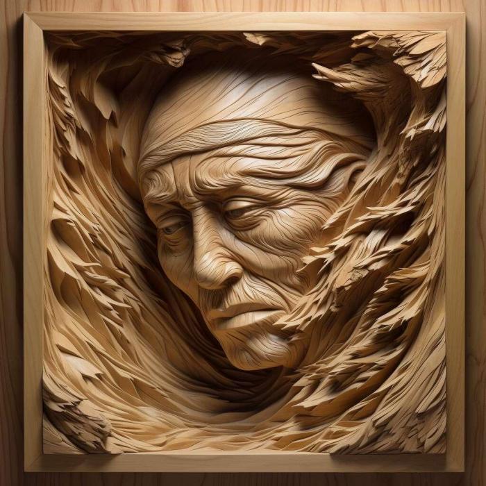 نموذج ثلاثي الأبعاد لآلة CNC 3D Art 